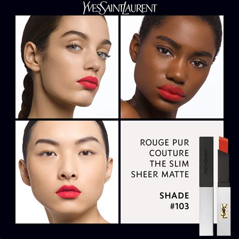 ysl matte buildable lipstick.